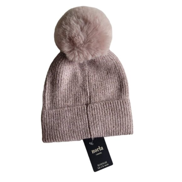 Norla Canada Lavender Alpaca, Wool Blend Toque - Picture 1 of 4
